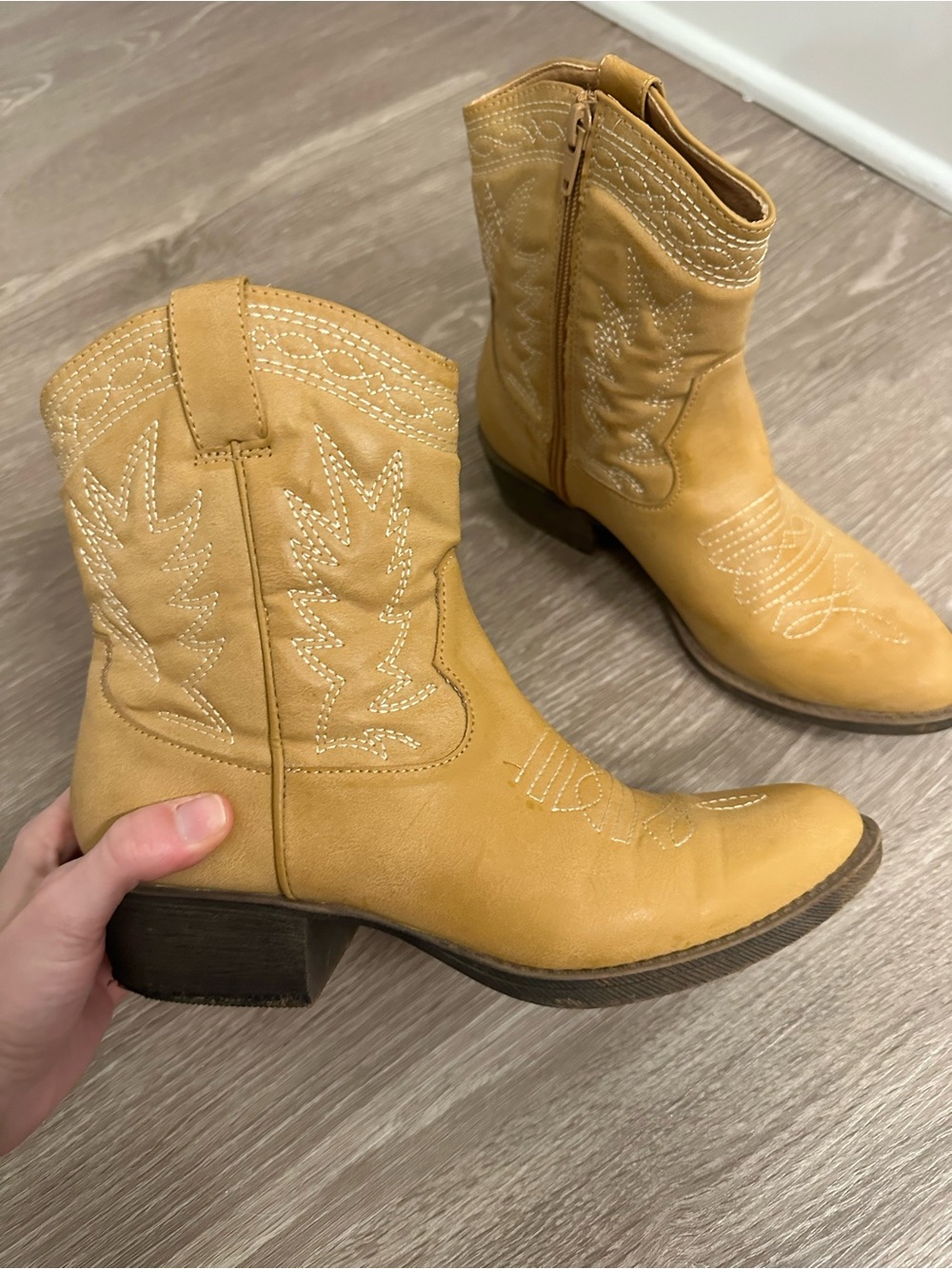Free People Western Ankle Cowboy Boots